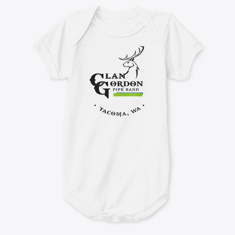 Black logo kids apparel