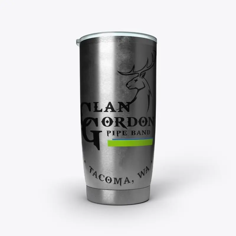 black logo drinkware